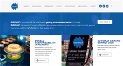 Desktop Screenshot of euromat.org