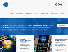 Tablet Screenshot of euromat.org